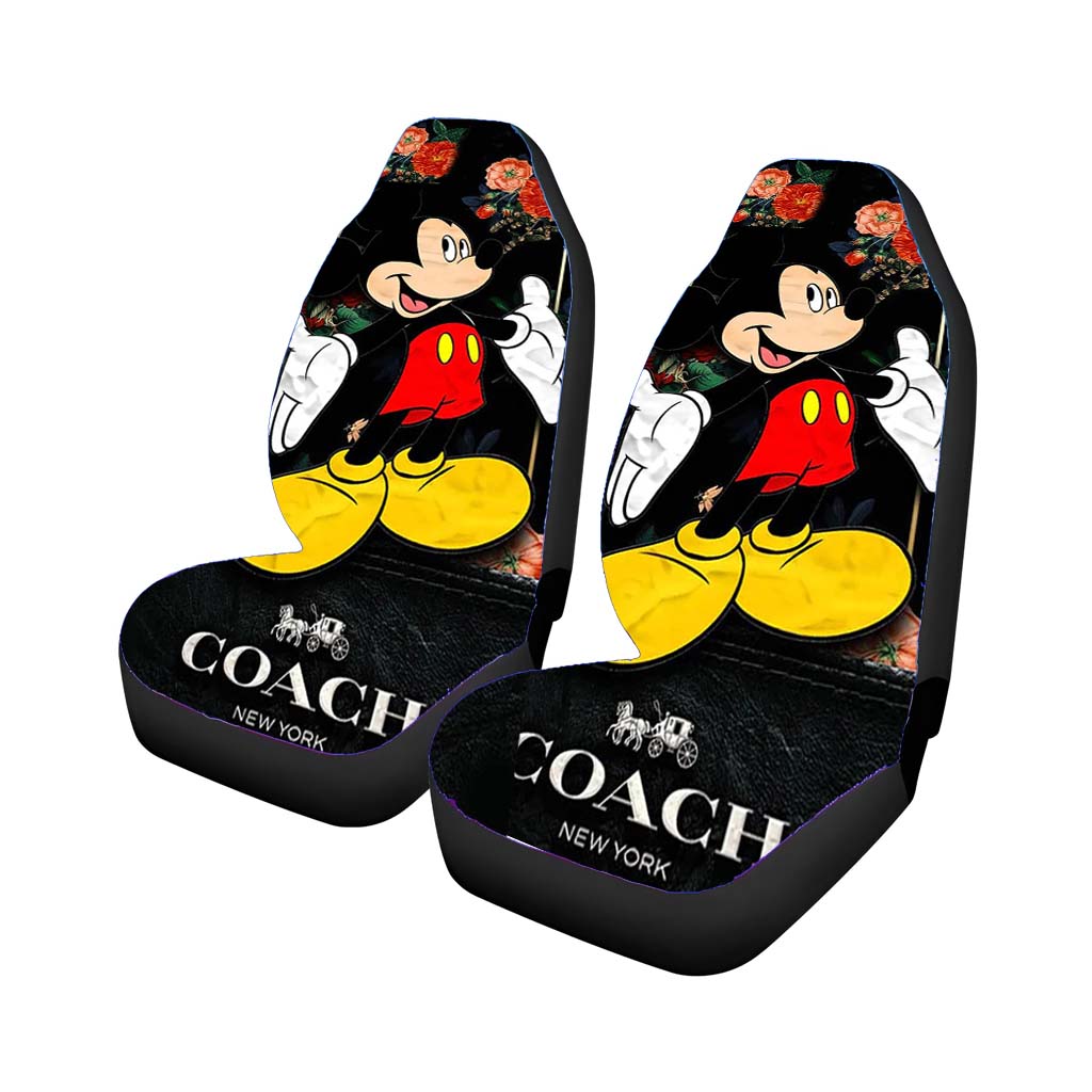 Flowers Coach Mickey Mouse New 49 Car Seat Covers
