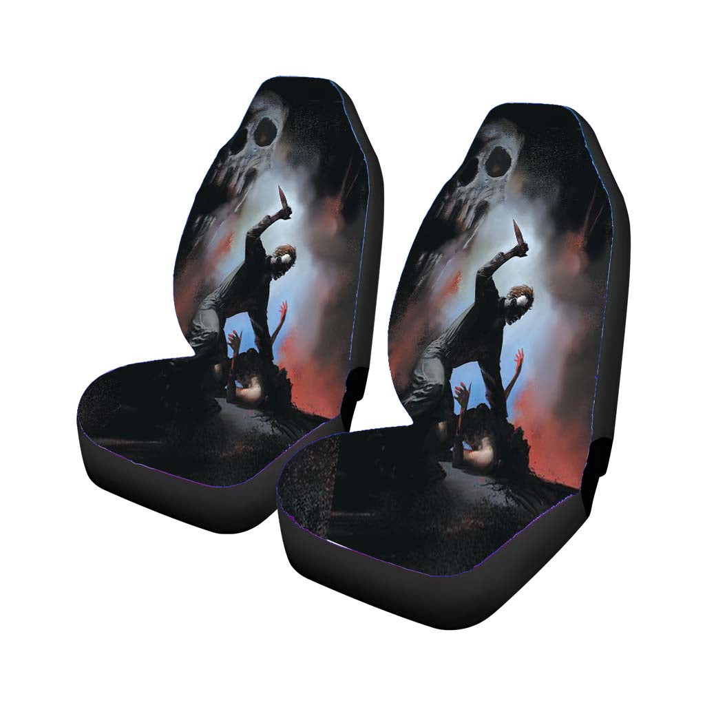 Halloween 2018 Art Wallpaper Car Seat Covers