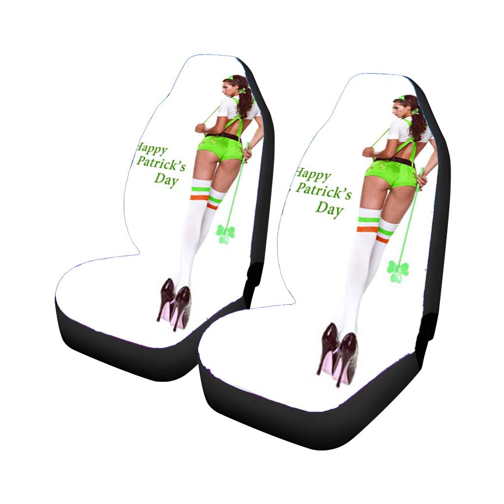 Happt St Patricks Day Girl Car Seat Covers