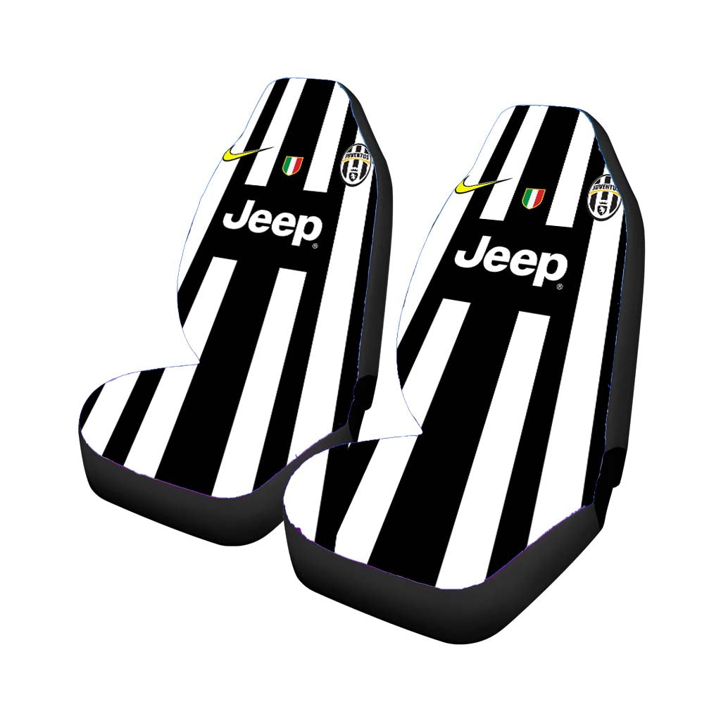 Jeep Juventus Jersey Uniform 2 Car Seat Covers