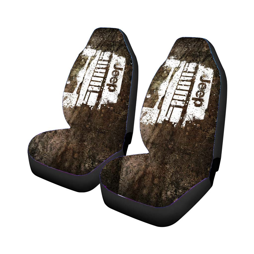 Jeep Sand Graffiti Car Seat Covers