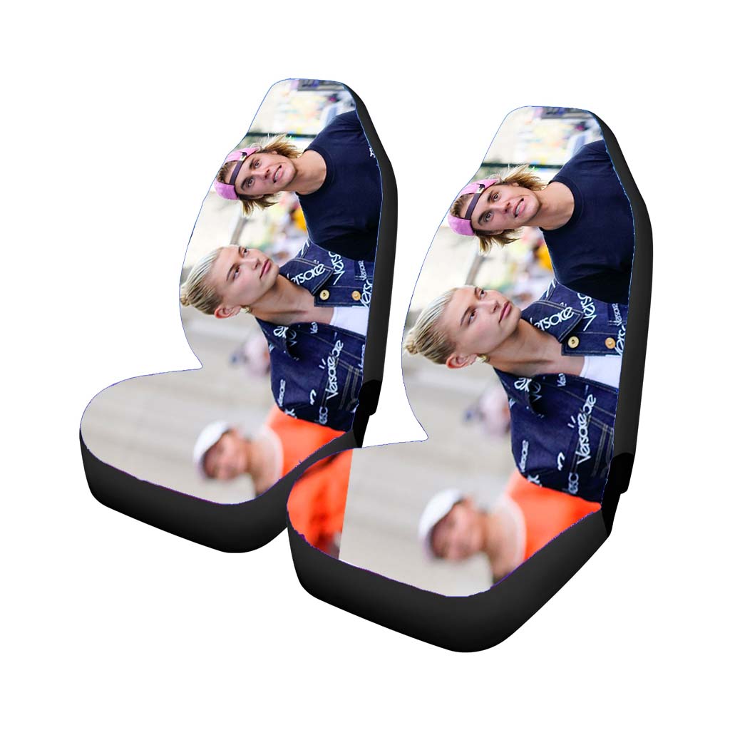 Justin Bieber Hailey Baldwin Engagement Car Seat Covers