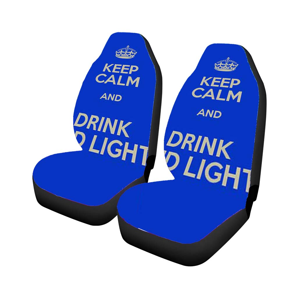 Keep Calm Drink Bud Light Car Seat Covers