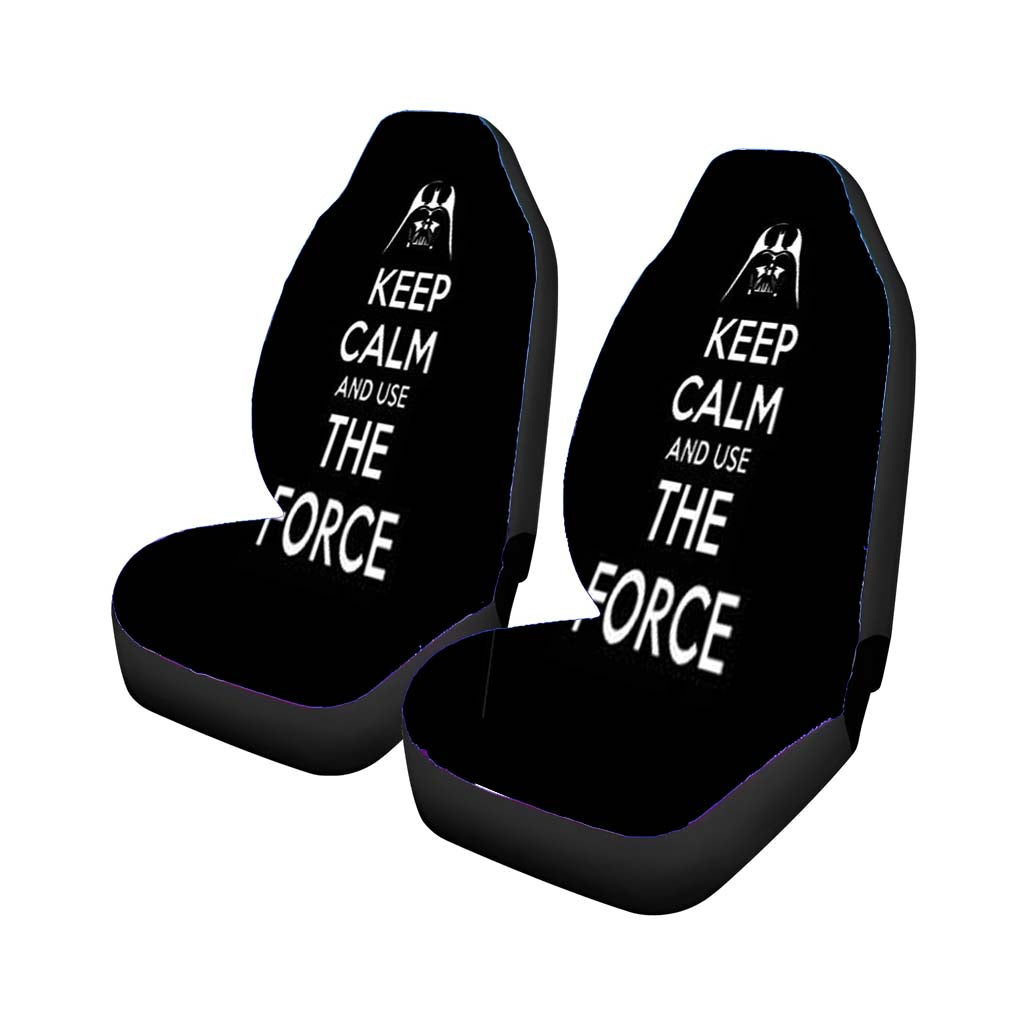 Keep Calm Use The Force Car Seat Covers