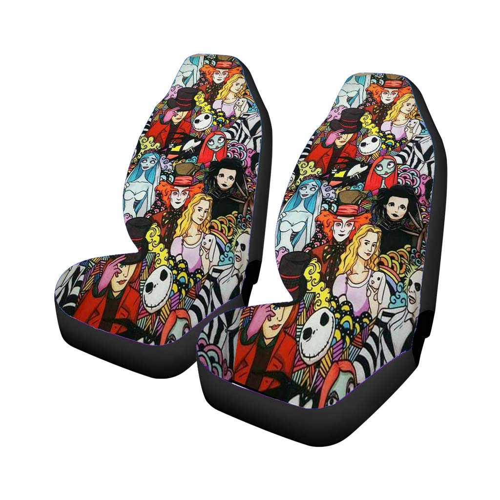 Movie Halloween Collages Characters Car Seat Covers