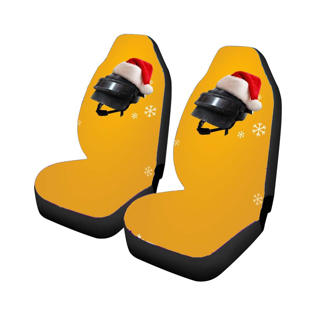 Pubg Mobile Happy Santa And Christmas Car Seat Covers