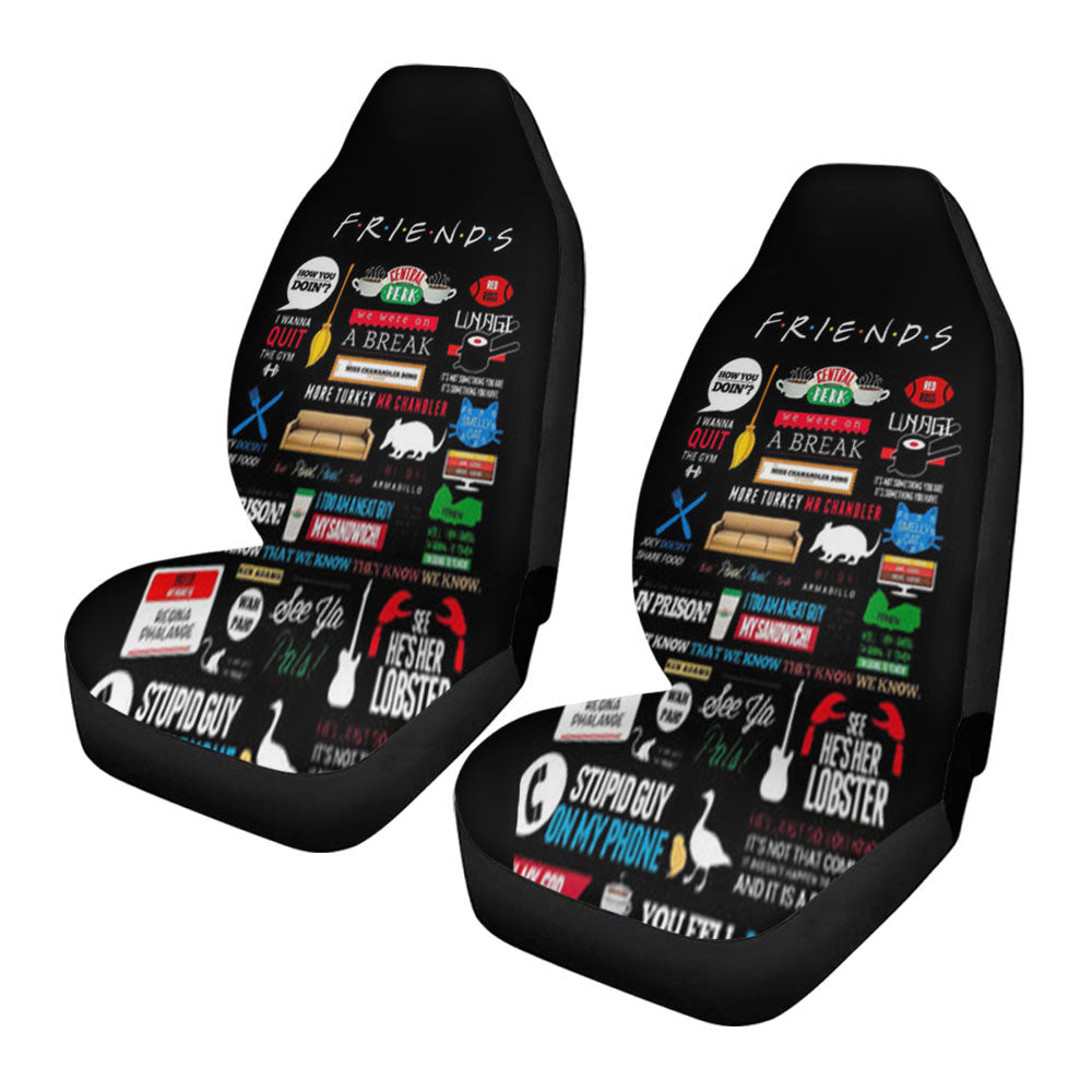 All The Quotes Friends Car Seat Covers