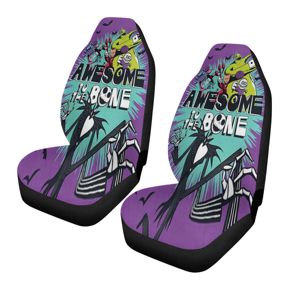 Awesome To The Bone Car Seat Covers