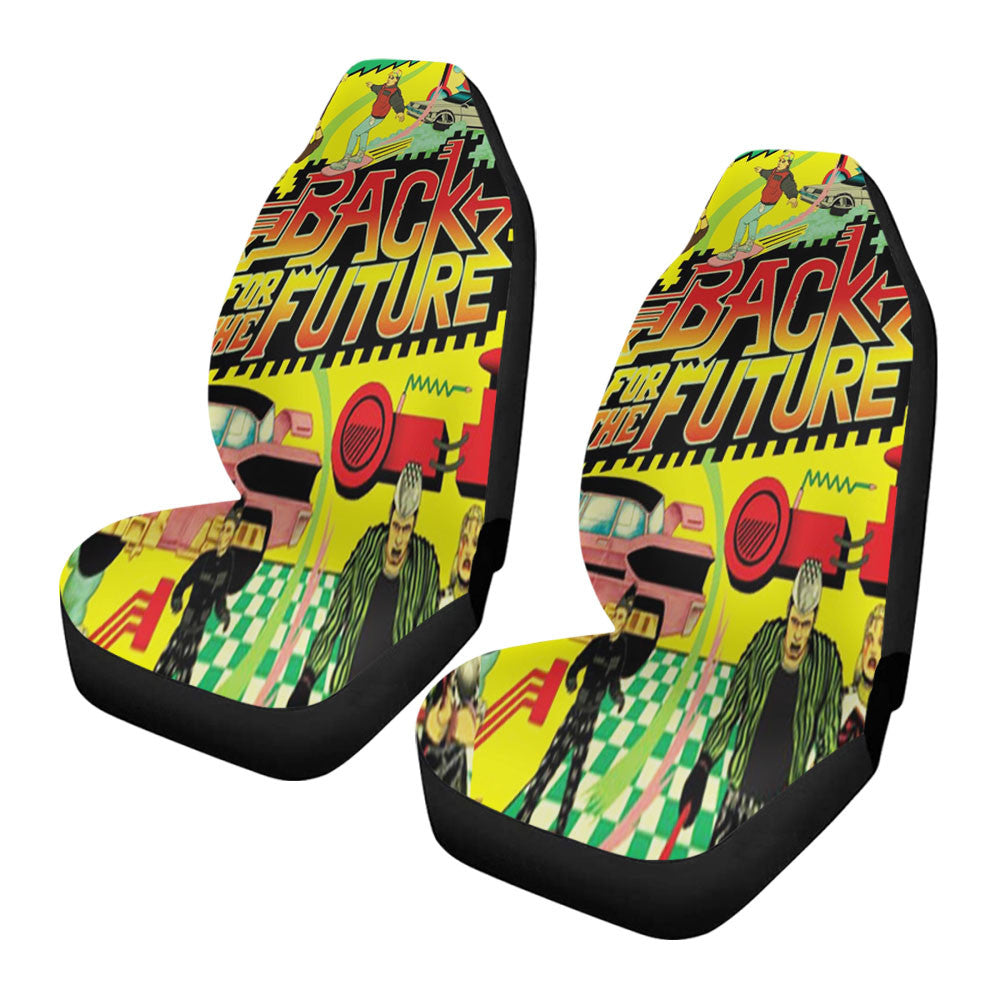 Back To The Future Old Poster Car Seat Covers