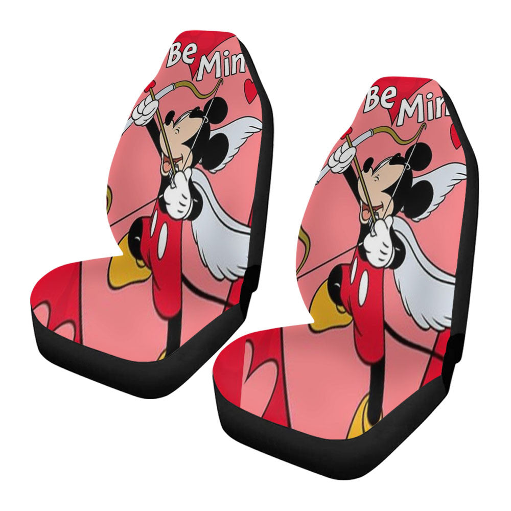Be Mine Cupid Mickey Car Seat Covers