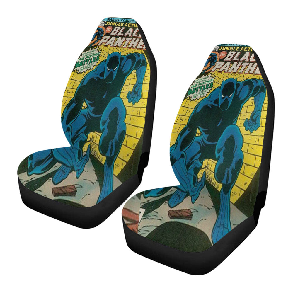 Black Panther Marvel Comic Car Seat Covers