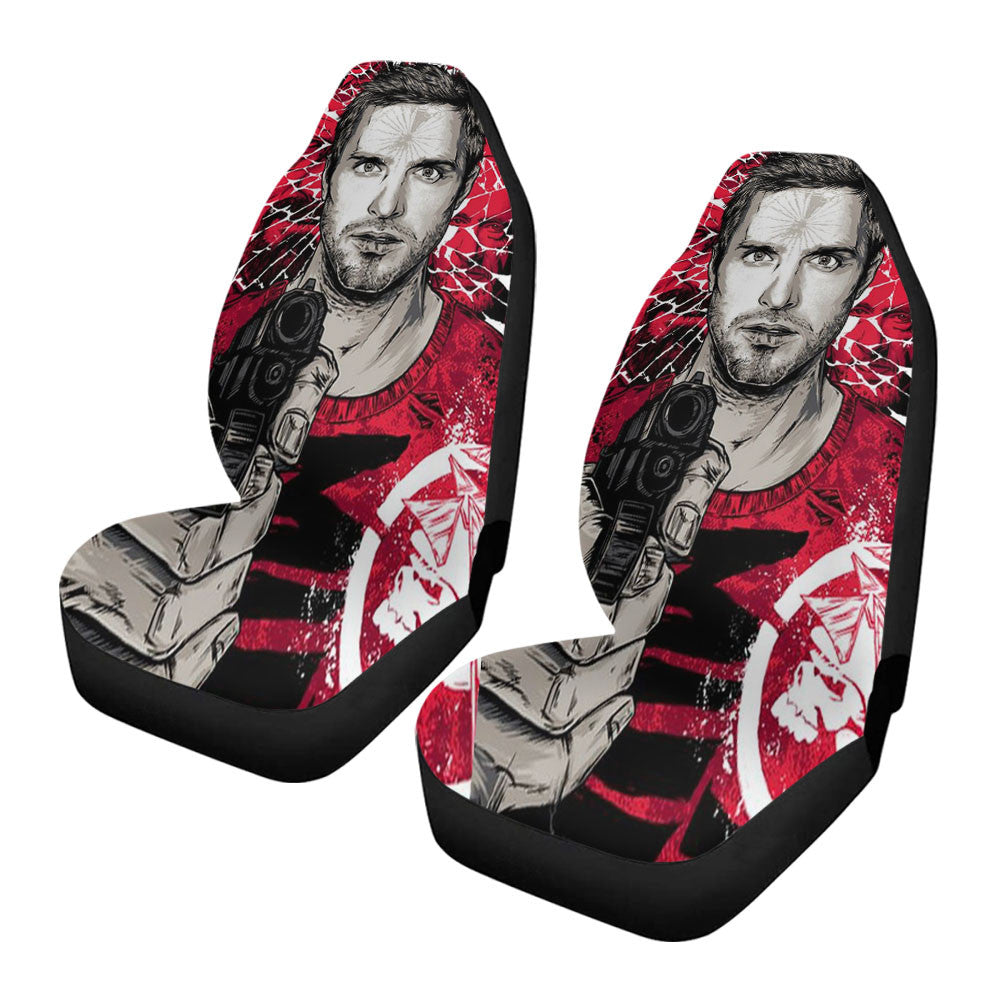 Breaking Bad Pinkman Illustration Car Seat Covers