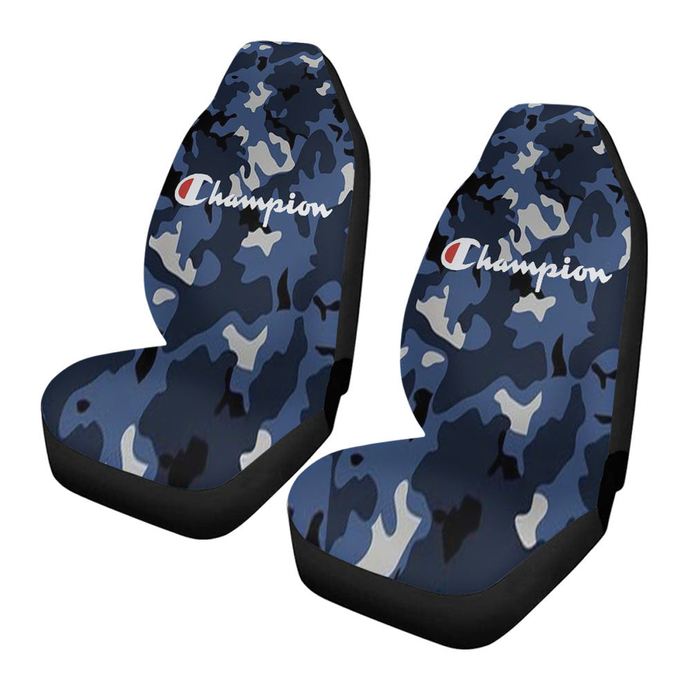 Champion Blue Camo Car Seat Covers