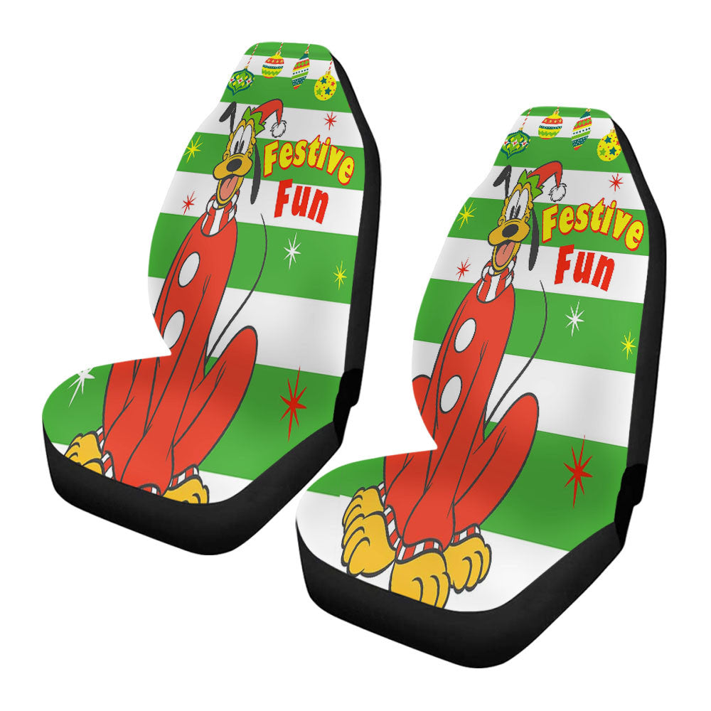 Christmas Pjs Pluto Car Seat Covers
