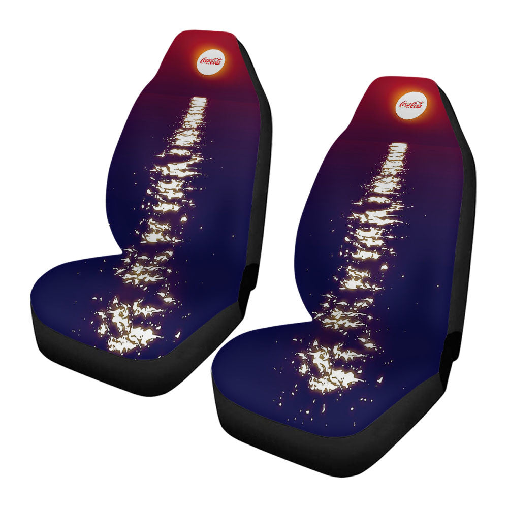 Coca Cola Sunset Reflection Car Seat Covers