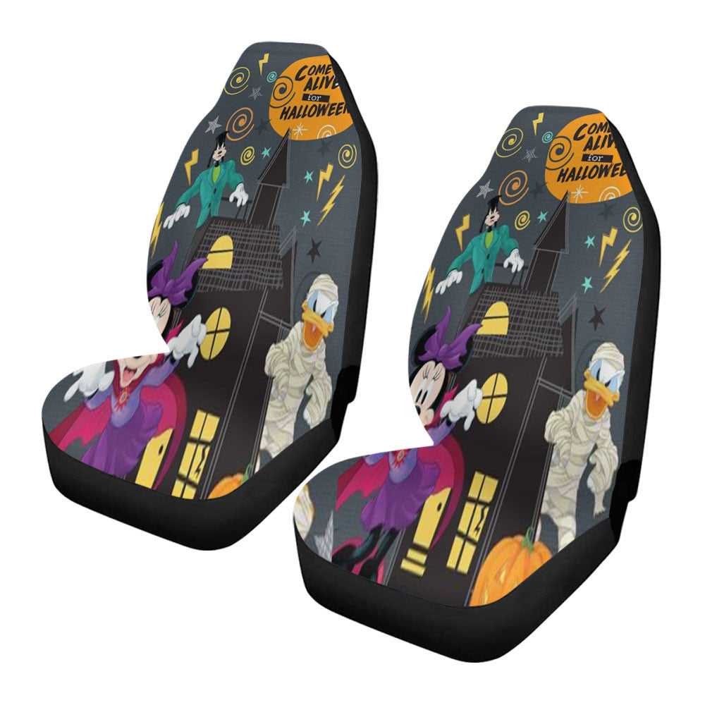 Come Alive For Halloween Car Seat Covers
