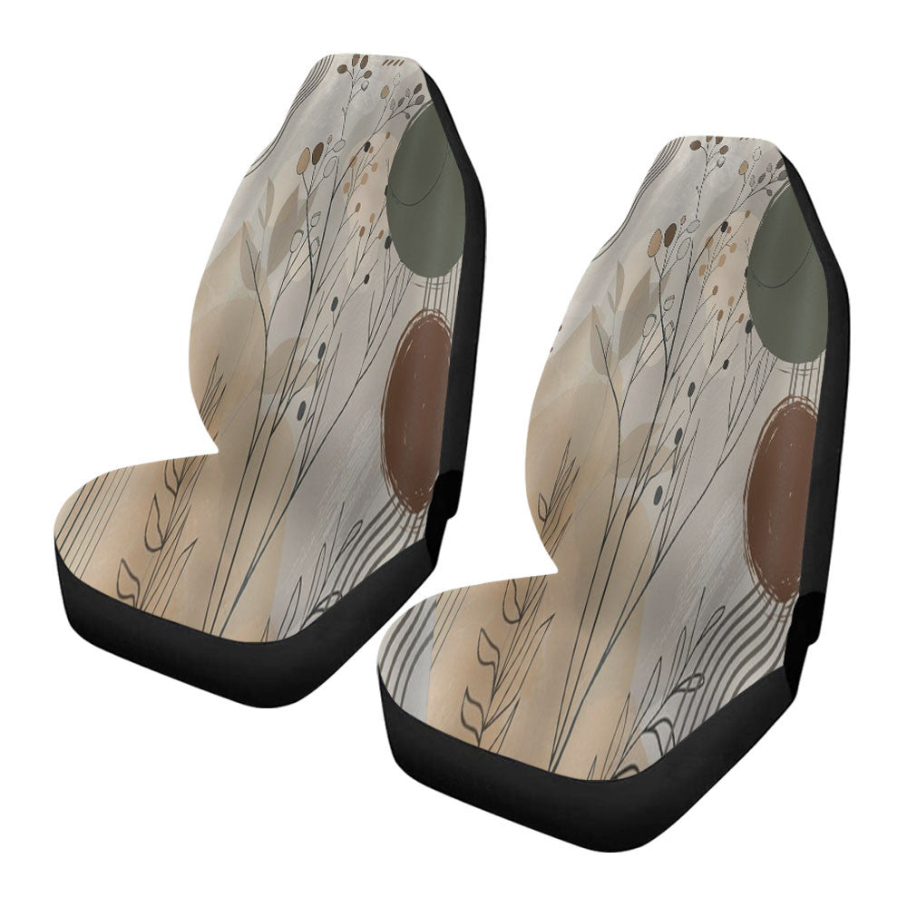 Creamy Beige Car Seat Covers