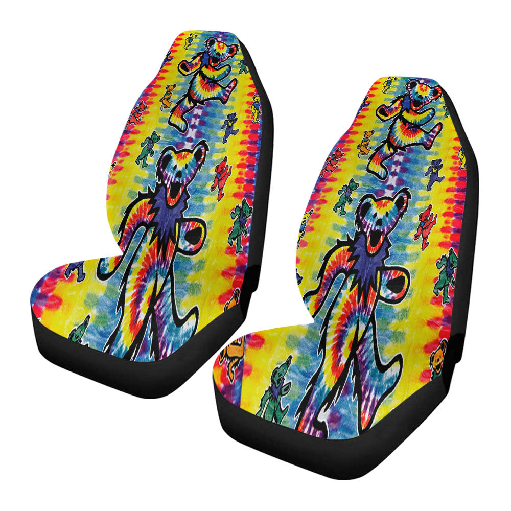 Dancing Bears Grateful Dead Colorfull Car Seat Covers