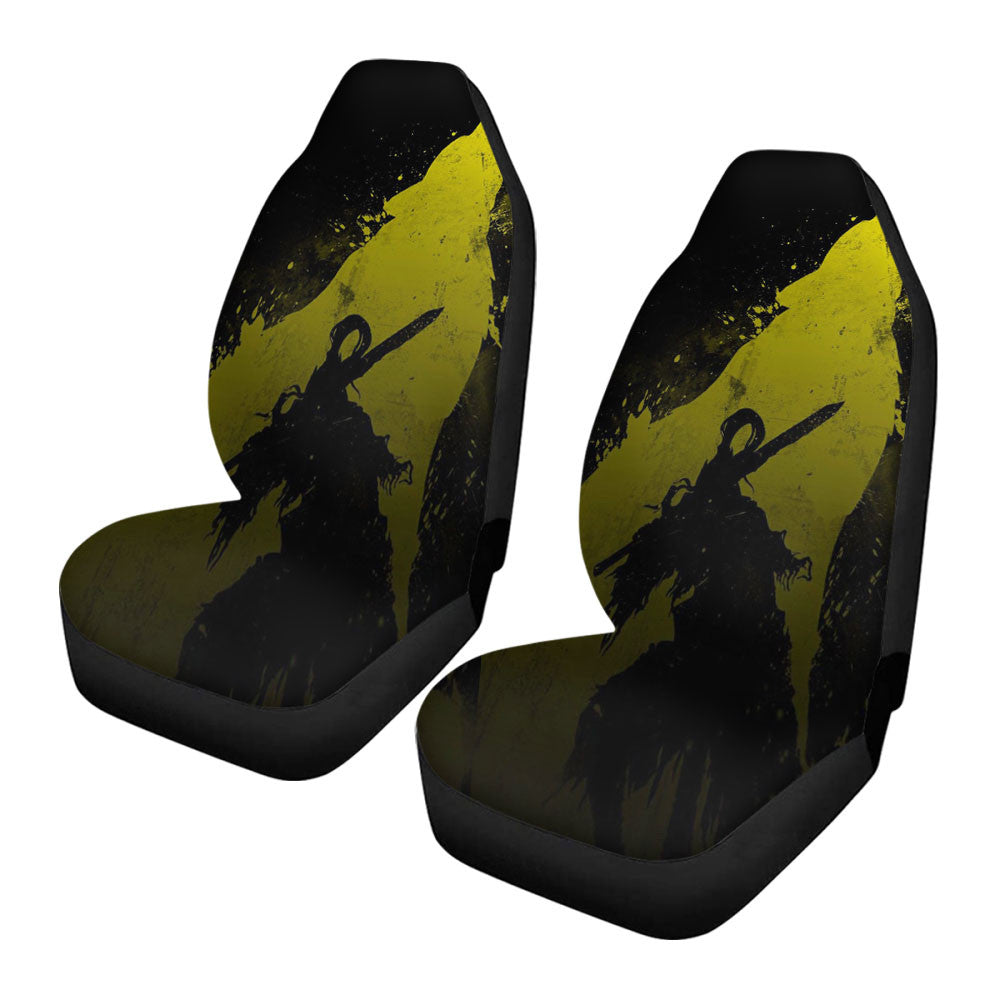 Dark Soulwolf Liquid Texture Style Car Seat Covers