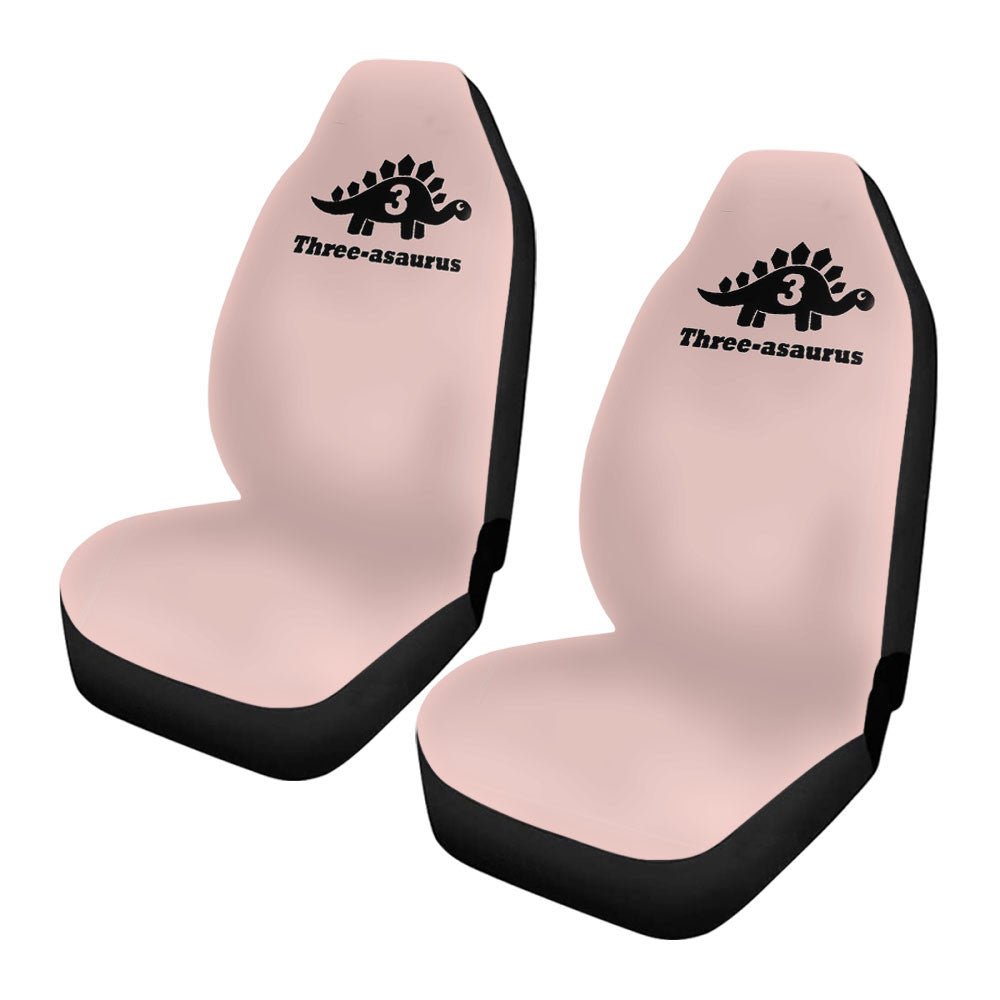 Dinosaur Birthday Rd Pink Car Seat Covers