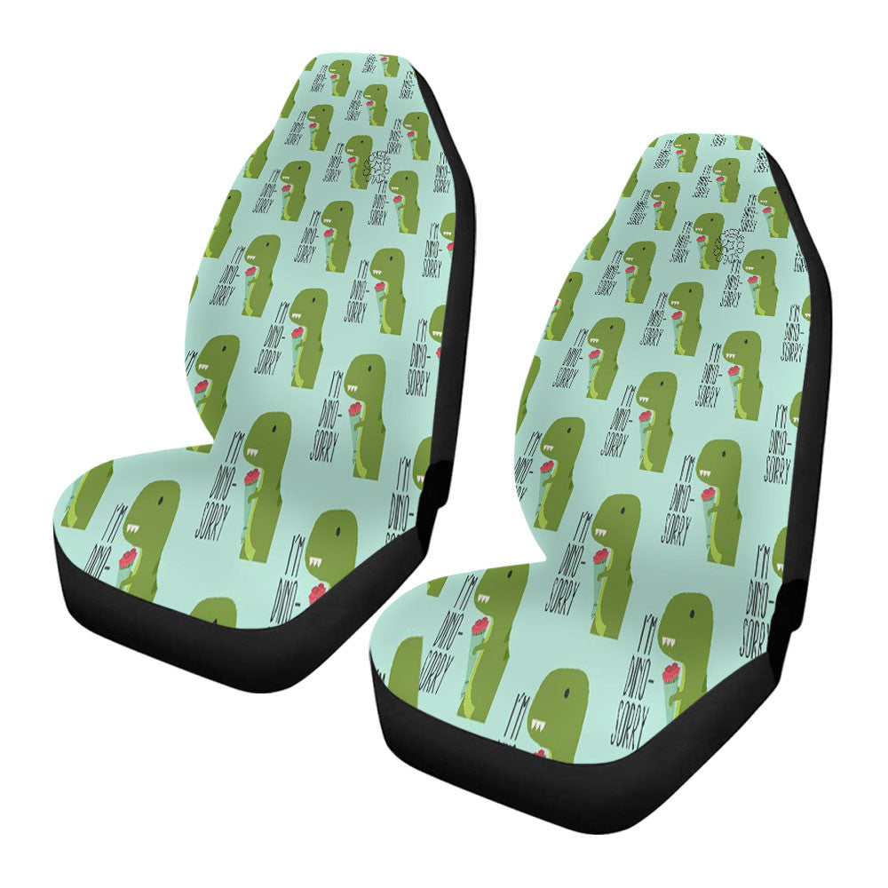 Dinosorry Pattern Car Seat Covers