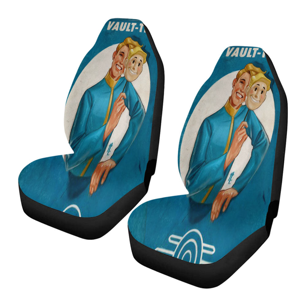 Fallout 4 Vault Tech Car Seat Covers
