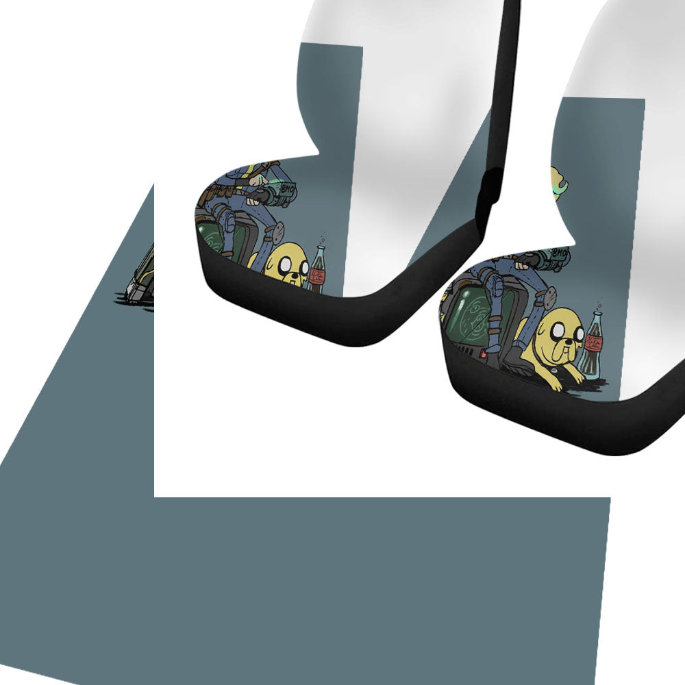 Fallout Adventure Time Vault Boy Car Seat Covers