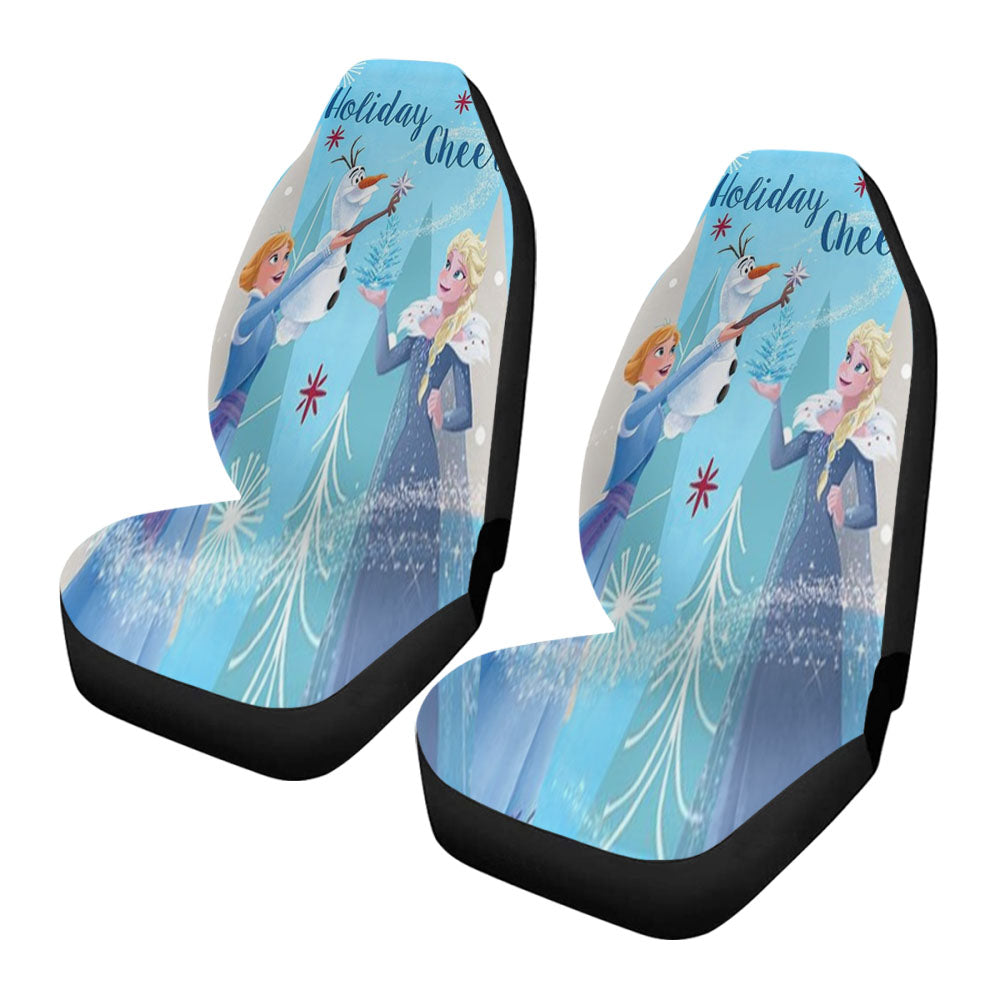 Frozen Holiday Cheer Car Seat Covers