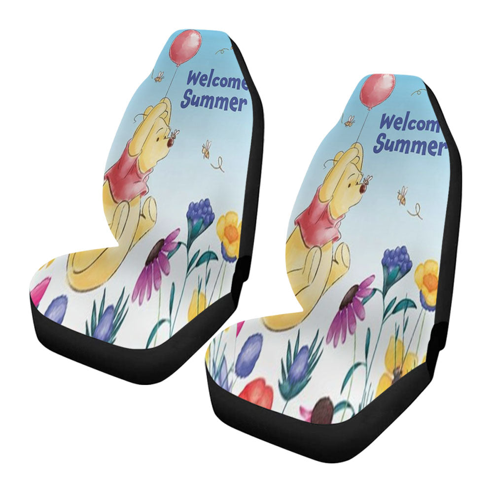 Garden Balloon Ride Pooh Car Seat Covers