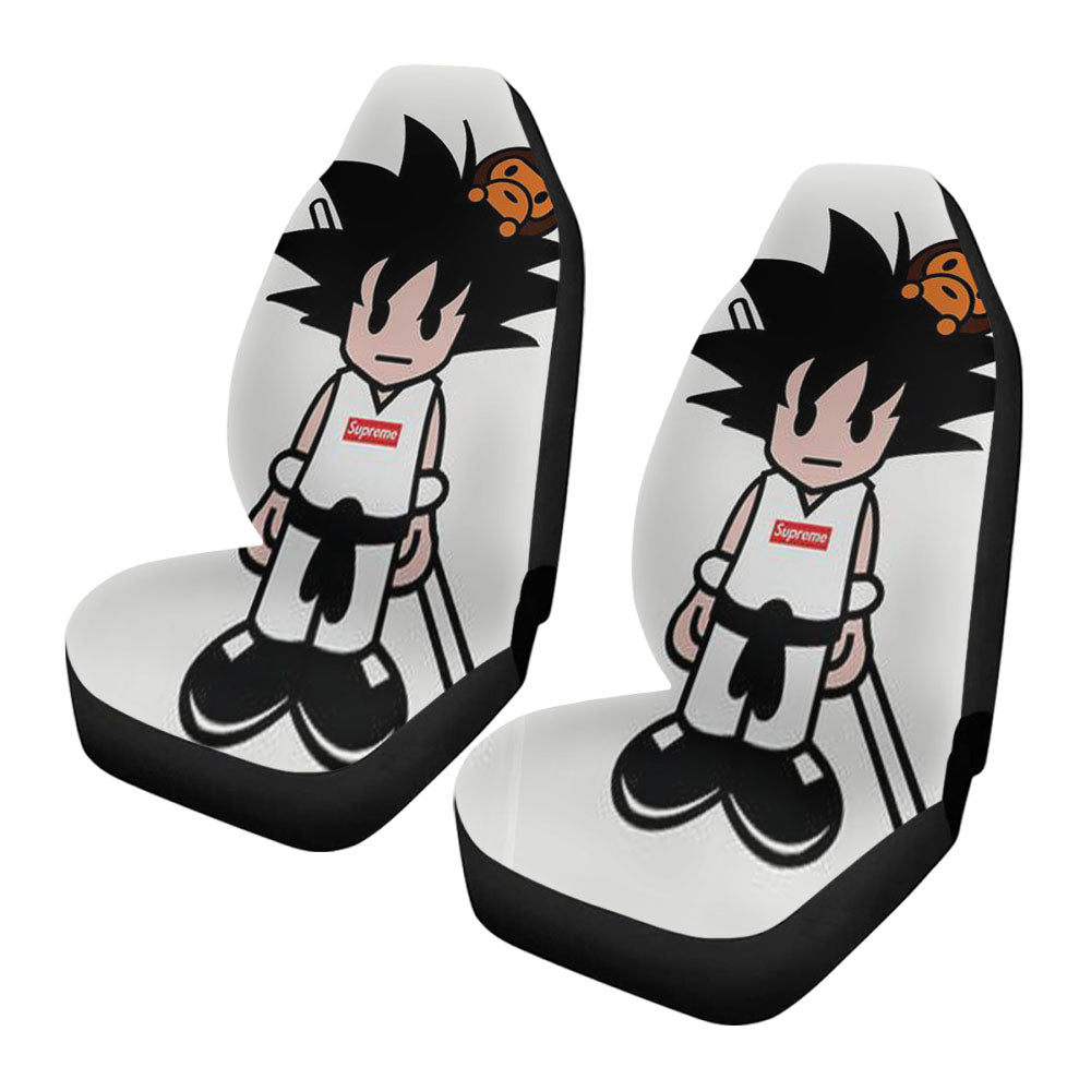 Goku Supreme Meets Bape Car Seat Covers