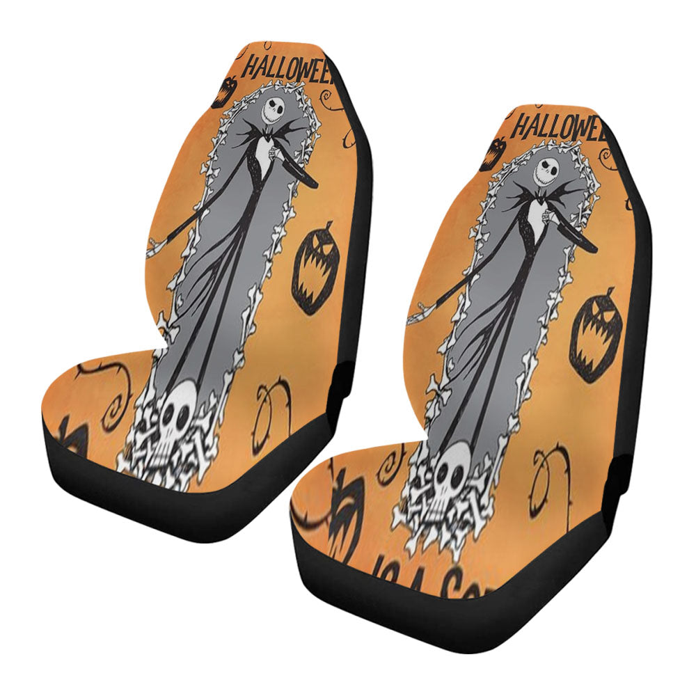 Halloween Is A Scream Jack Skellington Car Seat Covers
