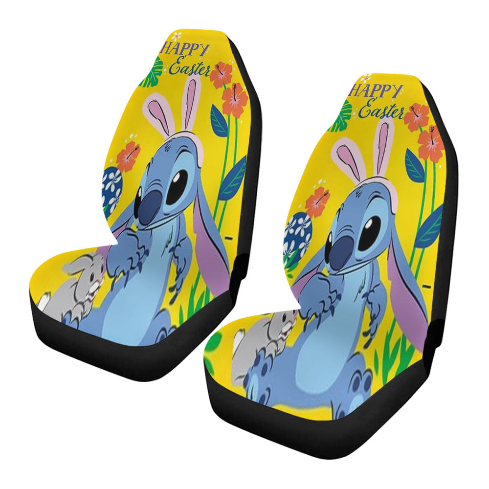 Happy Easter Stitch Car Seat Covers