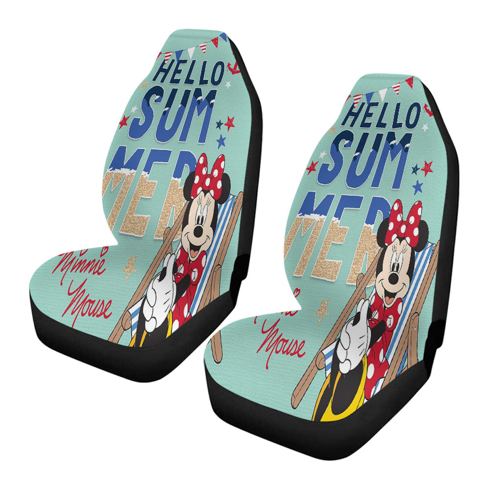Hello Summer Minnie Car Seat Covers
