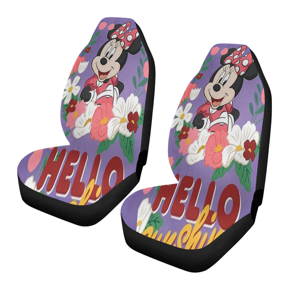 Hello Sunshine Minnie Mouse Car Seat Covers