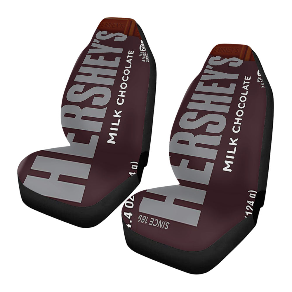 Hershey Milk Chocolate Candy Bar Xl Car Seat Covers