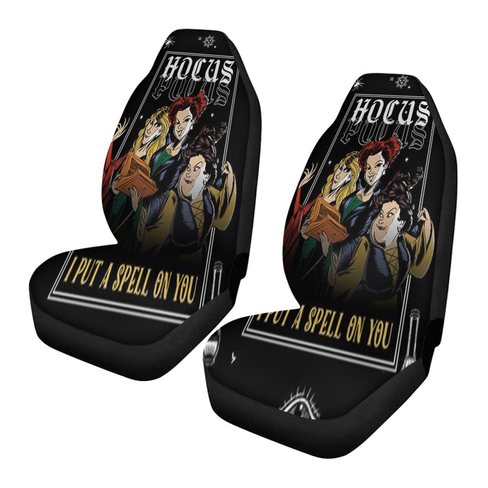 Hocus Pocus Put A Spell On You Car Seat Covers