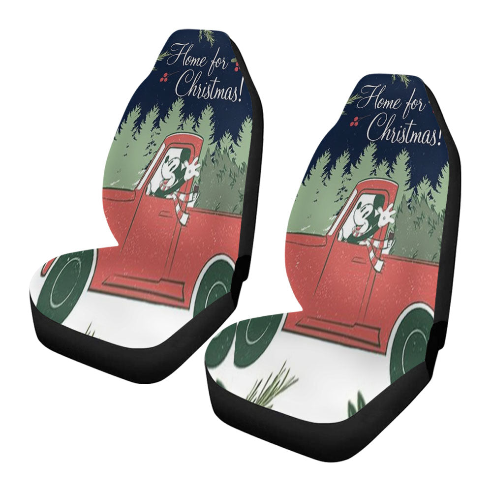 Home For Christmas Mickey Car Seat Covers
