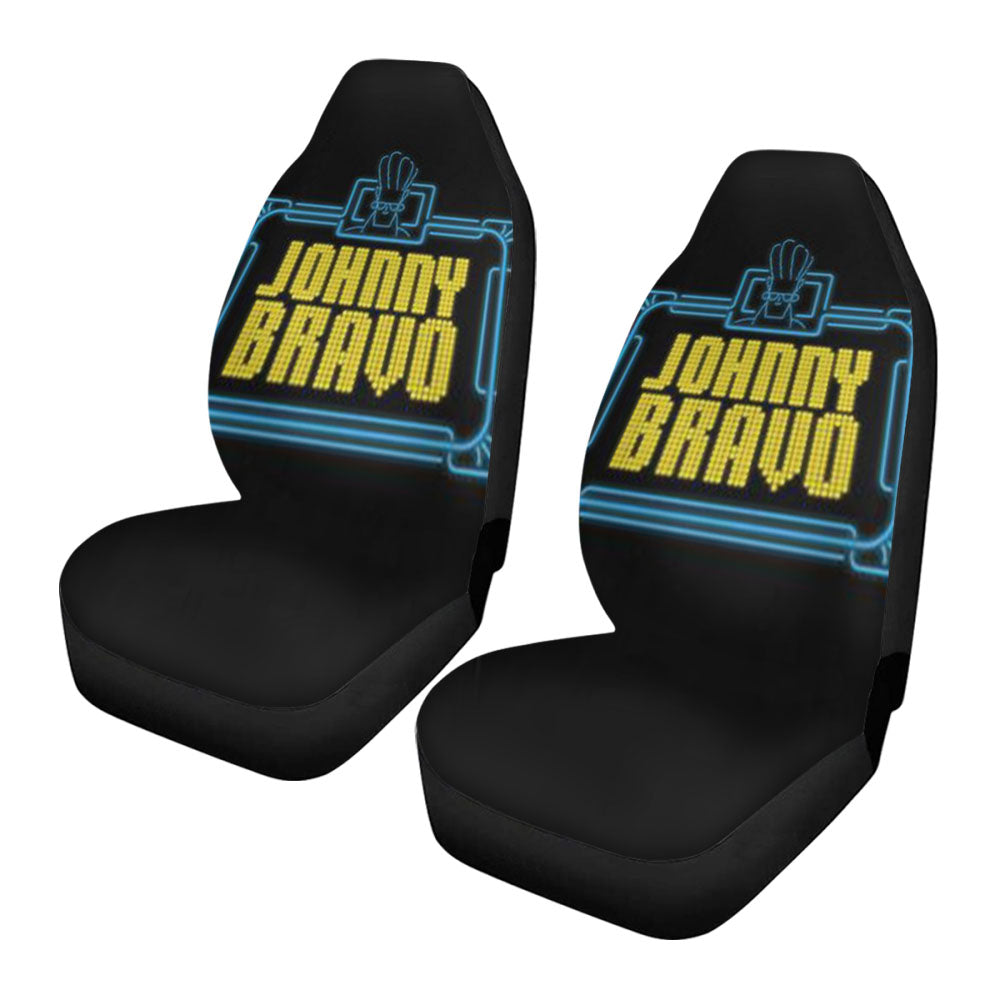Johnny Bravo Neon Car Seat Covers