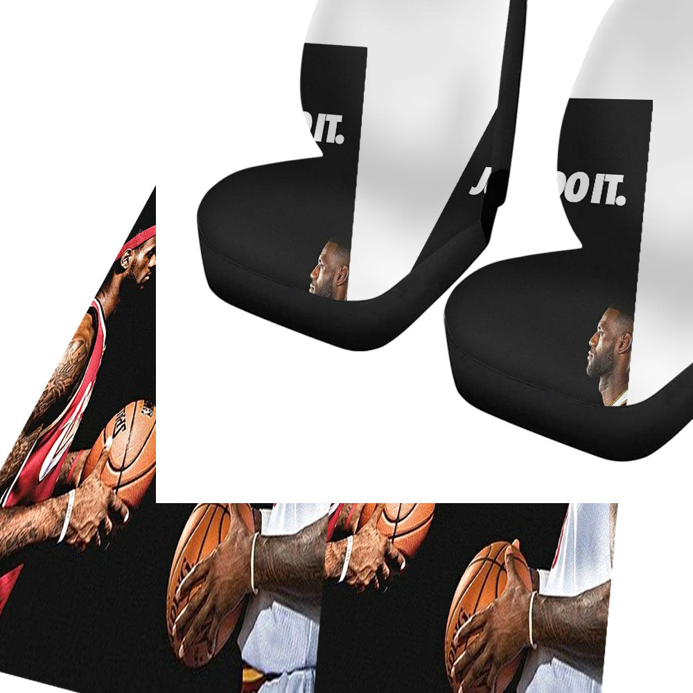 Lebron James Just Do It Nba Car Seat Covers