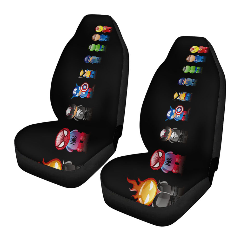 Marvel Avengers Comic Character Car Seat Covers