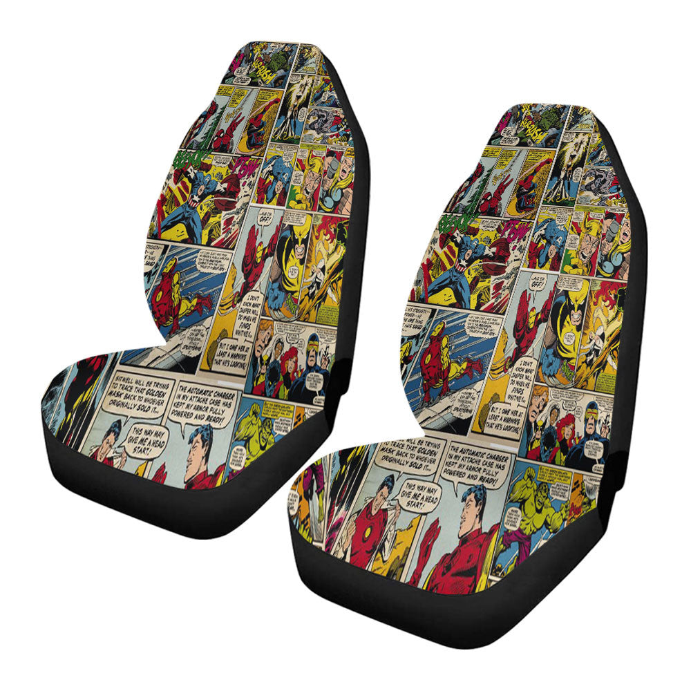 Marvel Comics Iron Man Car Seat Covers