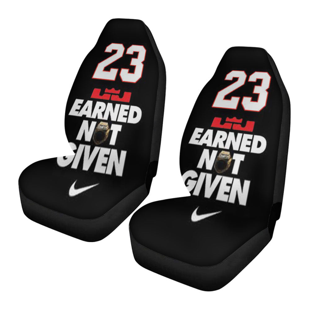 Michael Jordan Earned Not Given Car Seat Covers