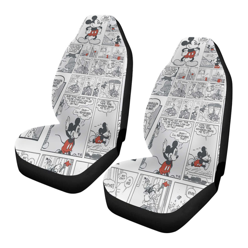 Mickey Disney Comic Car Seat Covers