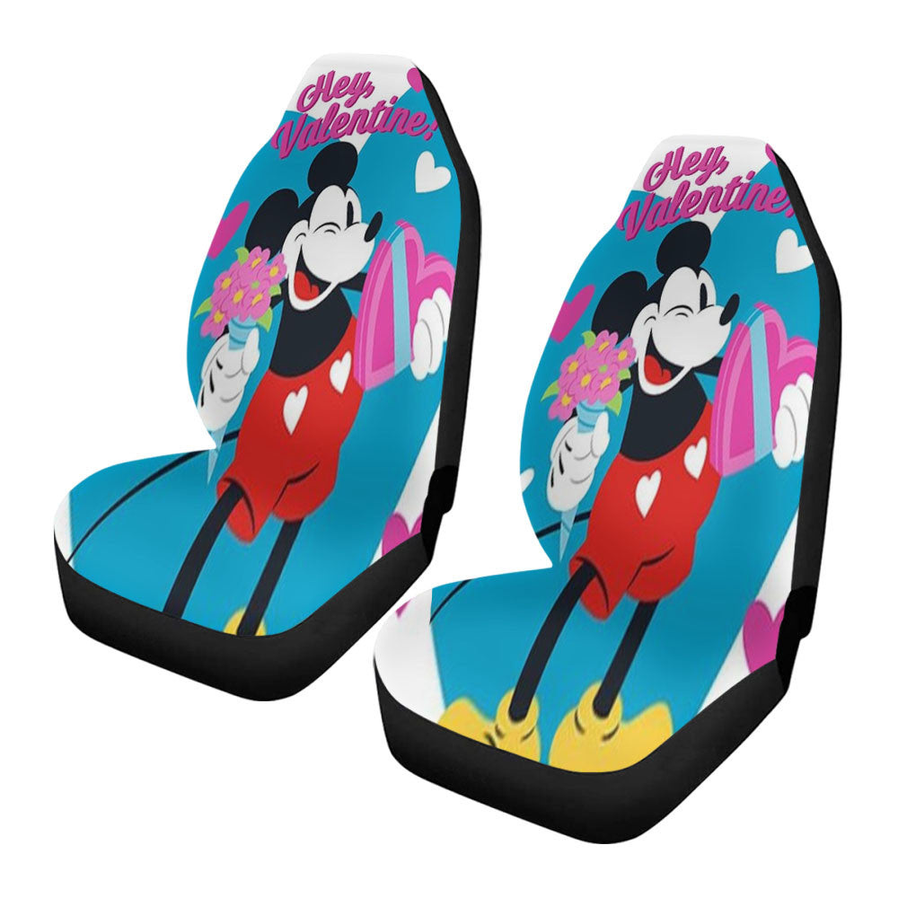 Mickey Flowers And Candy Car Seat Covers