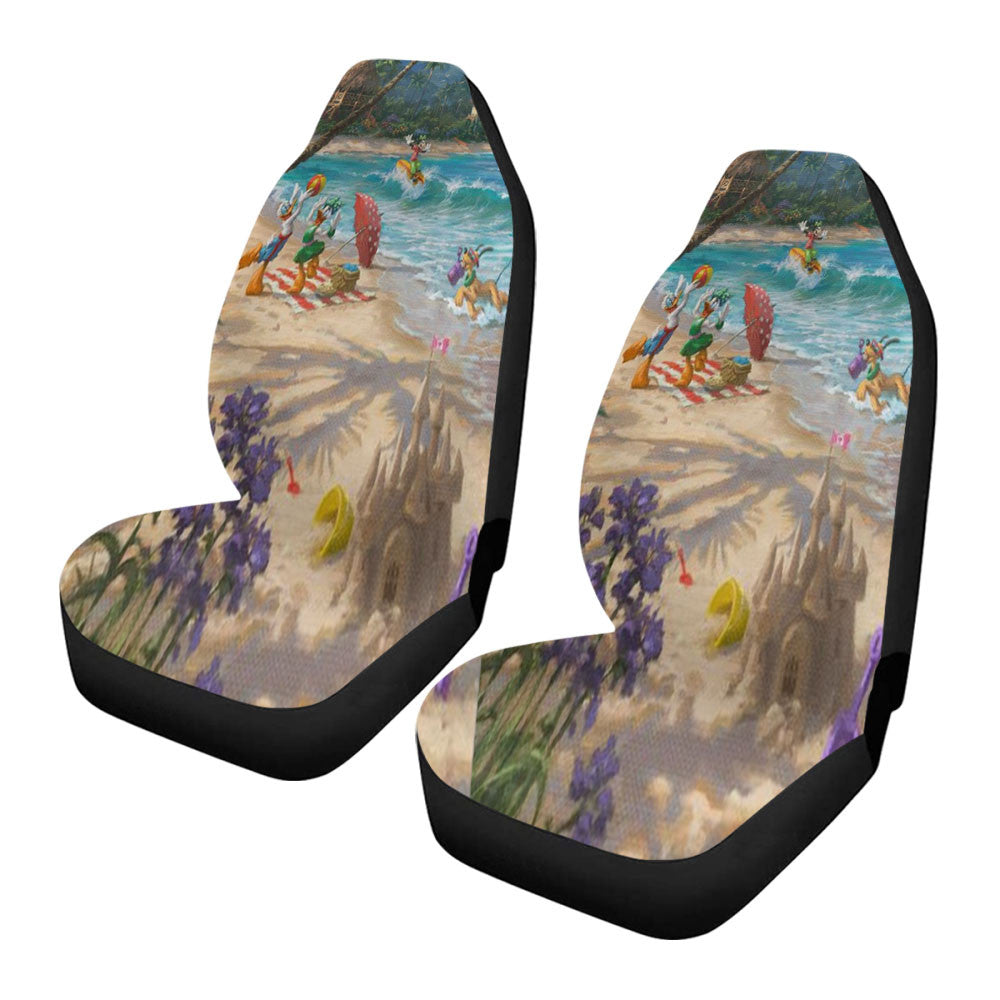 Mickey Friends Hawaii Car Seat Covers