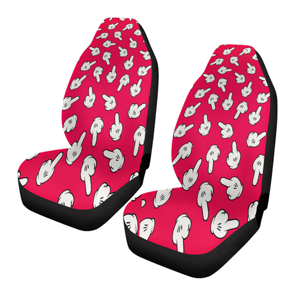 Mickey Haters Gonna Hate Car Seat Covers