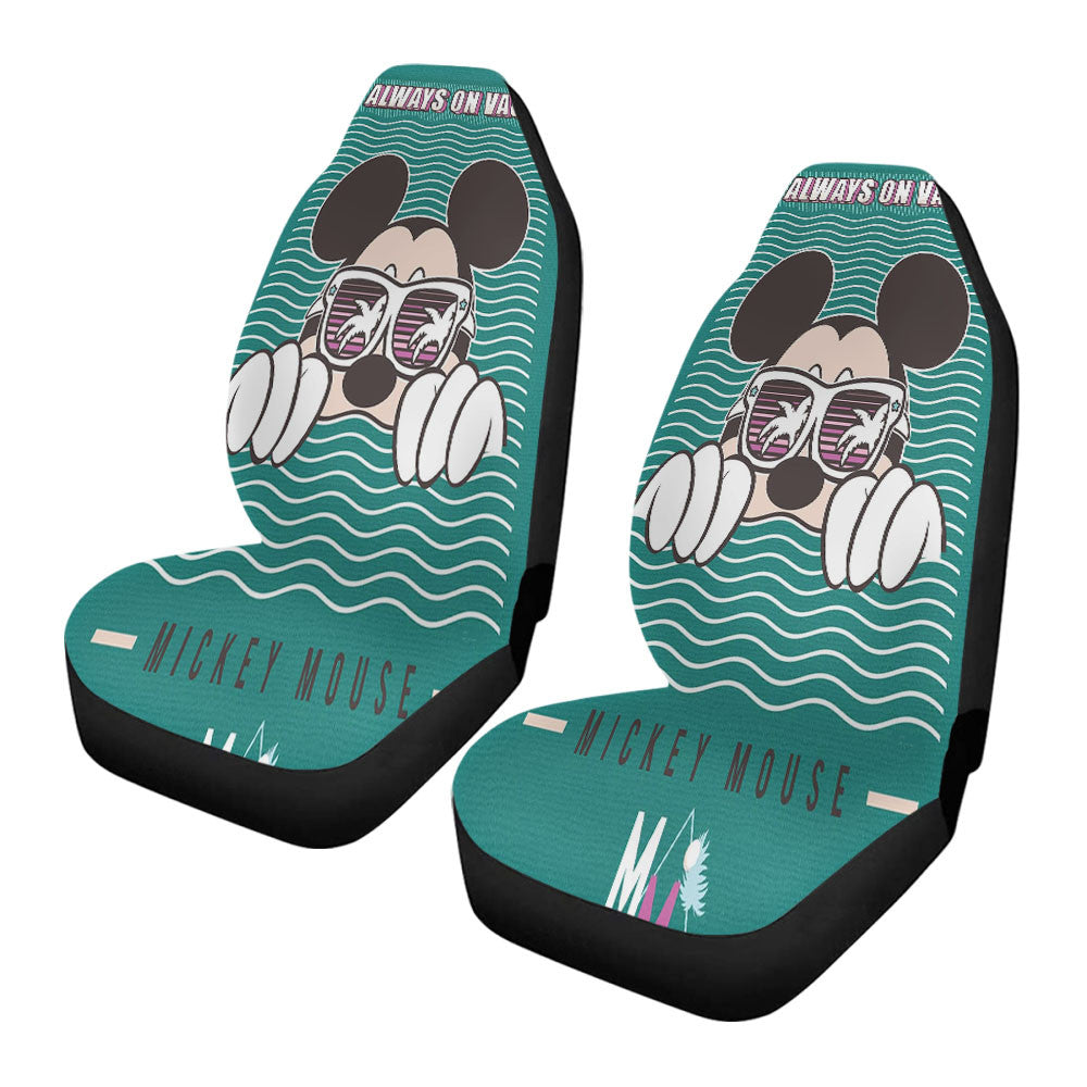 Mickey Mouse Always On Vacay Car Seat Covers