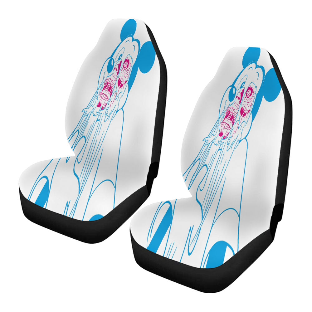 Mickey Mouse Skull Zombie Car Seat Covers
