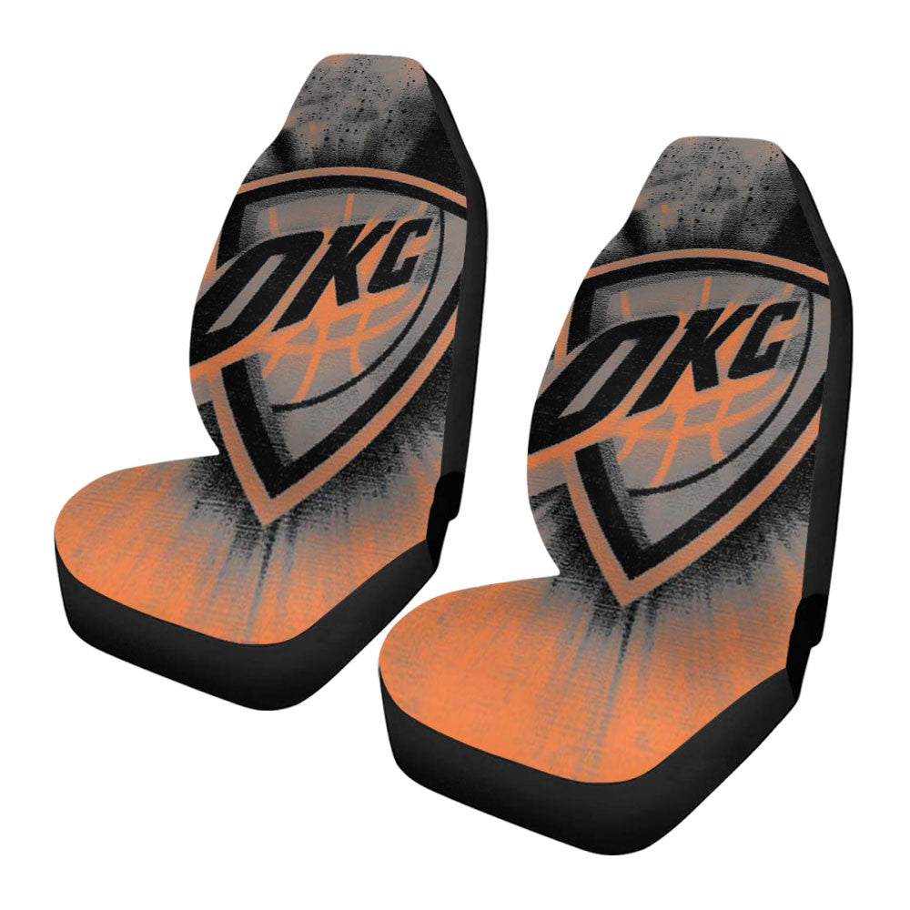 Oklahoma City Thunder Large Car Seat Covers