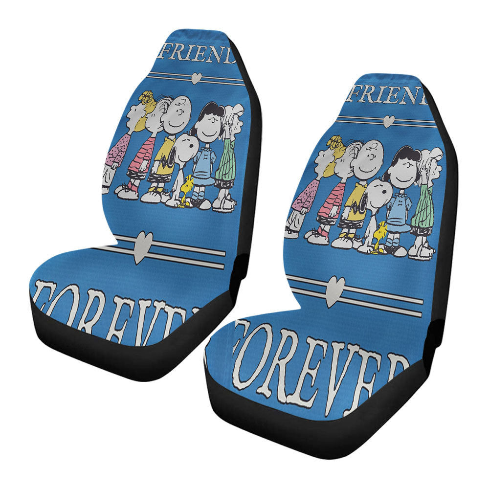 Peanuts Gang Friends Forever Car Seat Covers